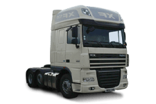 Car Hire Greenock - 44 Tonne Sleeper Truck - Truck hire Greenock